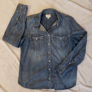 J.Crew Denim Button Down